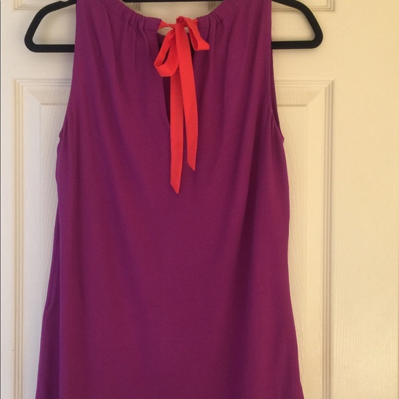 Kate Spade live colorfully sleeveless top, - Picture 2 of 4